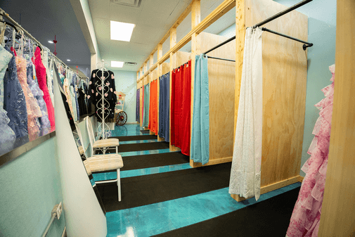 Dressing Rooms for Prom and Pageant